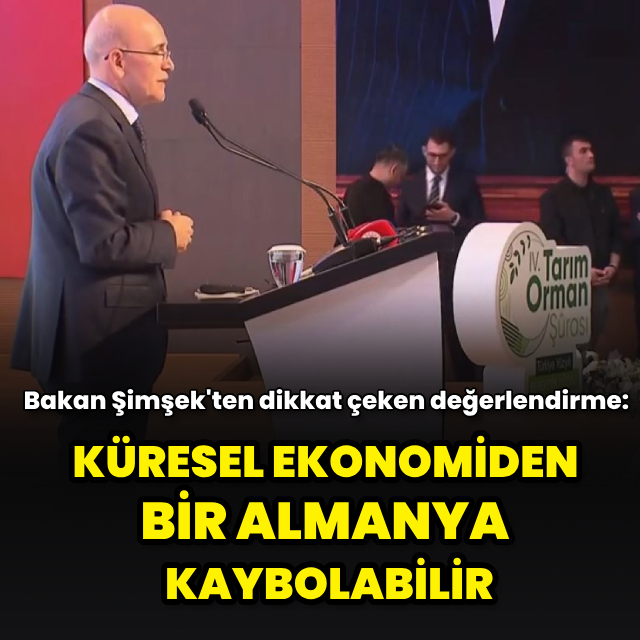 "Küresel ekonomide Almanya - Fransa büyüklüğünde kayıp yaşanabilir"