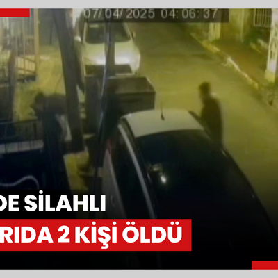 Şişli'de silahlı saldırıda 2 kişi öldü. Şüpheliler kameraya yansıdı