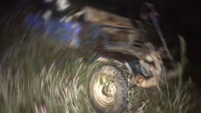 Konya'da tarım aracı devrildi: 1 ölü, 2 yaralı