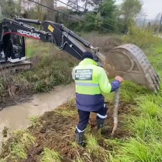 Sapanca Gölü'ne akan atık madde temizlendi