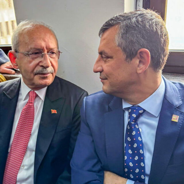 Özgür Özel'i kutladı