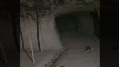 Teröristlerin mağarası imha edildi