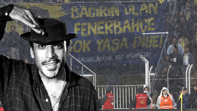 Fener tribünlerinde Sadri Alışık'a vefa