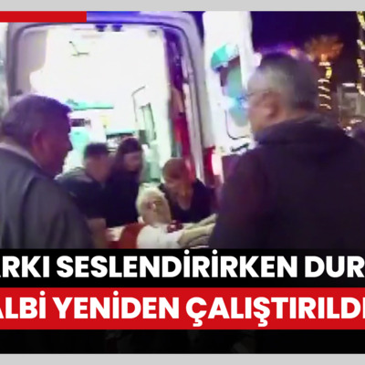 Volkan Konak'ın şarkısını seslendirirken duran kalbi yeniden çalıştırıldı