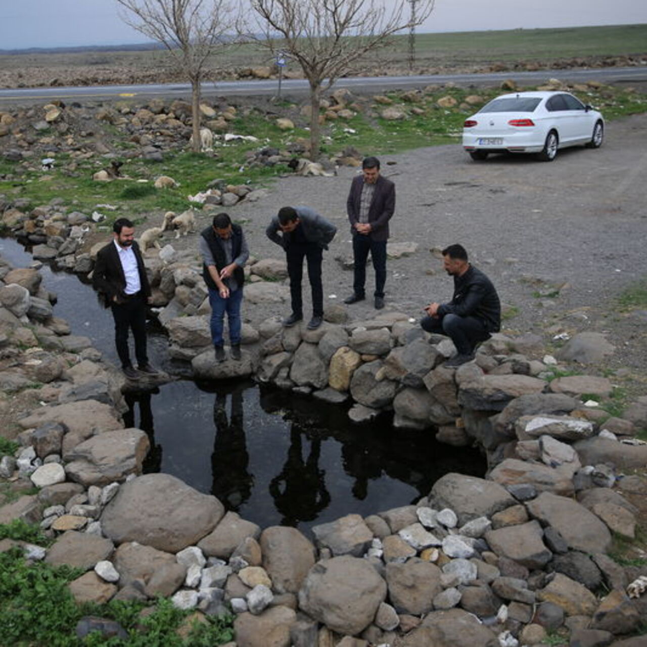 Lavların oluşturduğu doğal akvaryum!