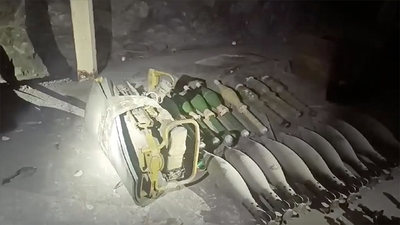 Teröristlere ait mühimmat ele geçirildi