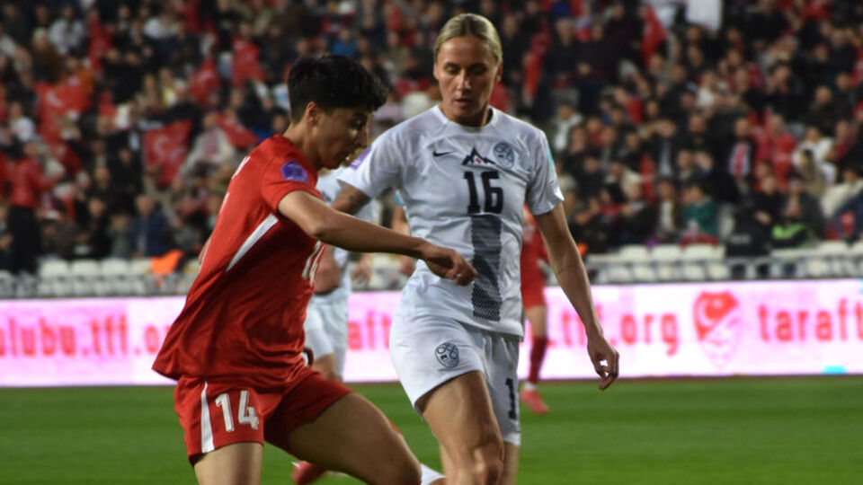 Kadın Milliler, Slovenya'ya mağlup