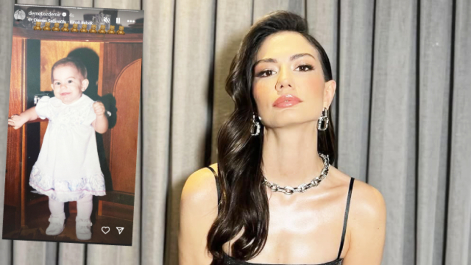 Çocukluk fotoğrafını paylaştı