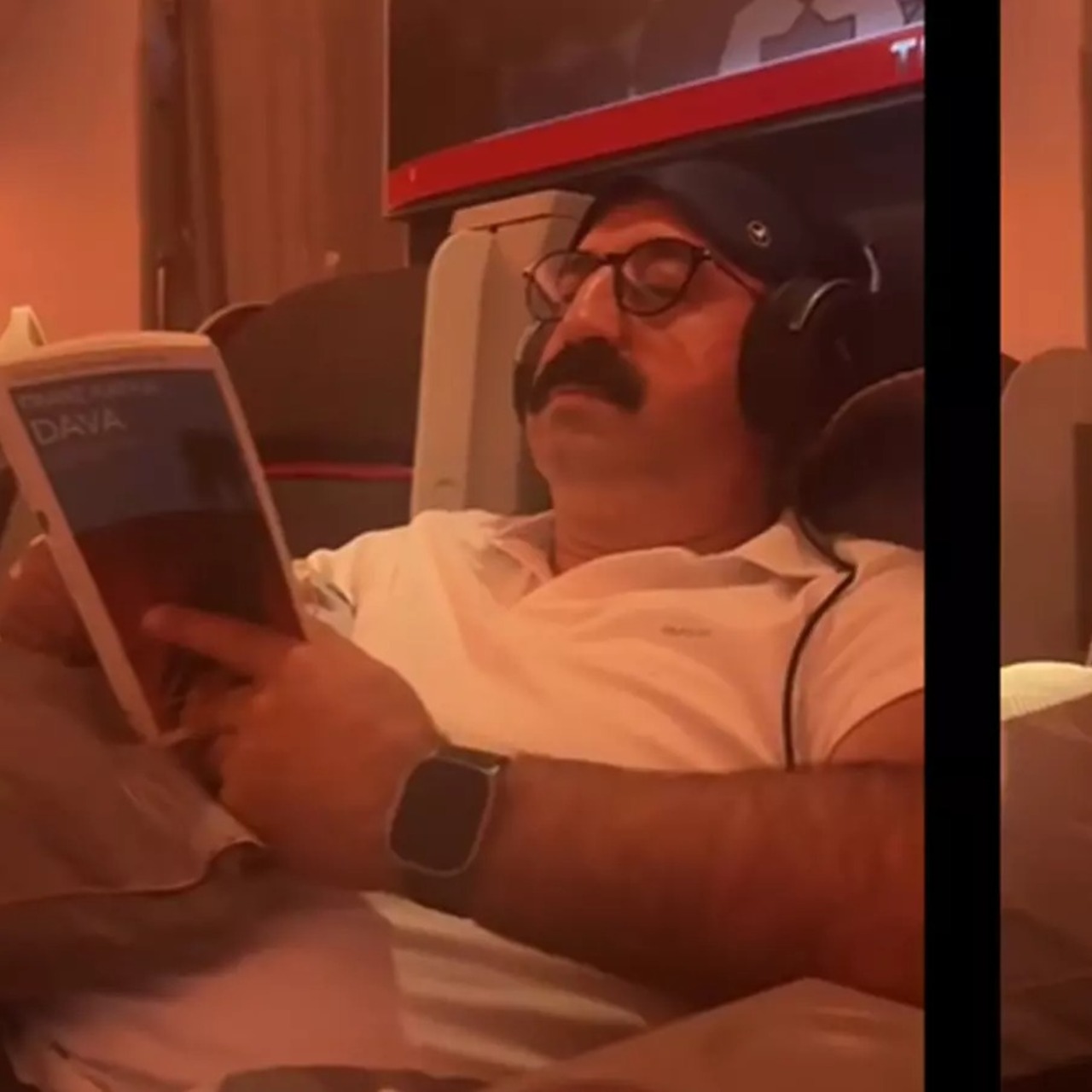 Şırdancı Mehmet, THY yolculuğundan video paylaştı