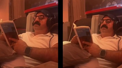 Şırdancı Mehmet, THY yolculuğundan video paylaştı