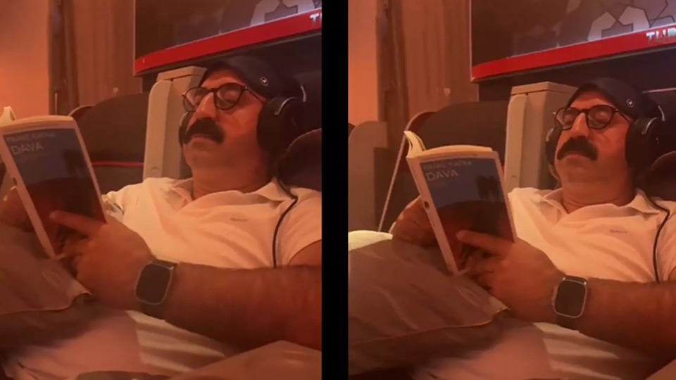 Şırdancı Mehmet, THY yolculuğundan video paylaştı