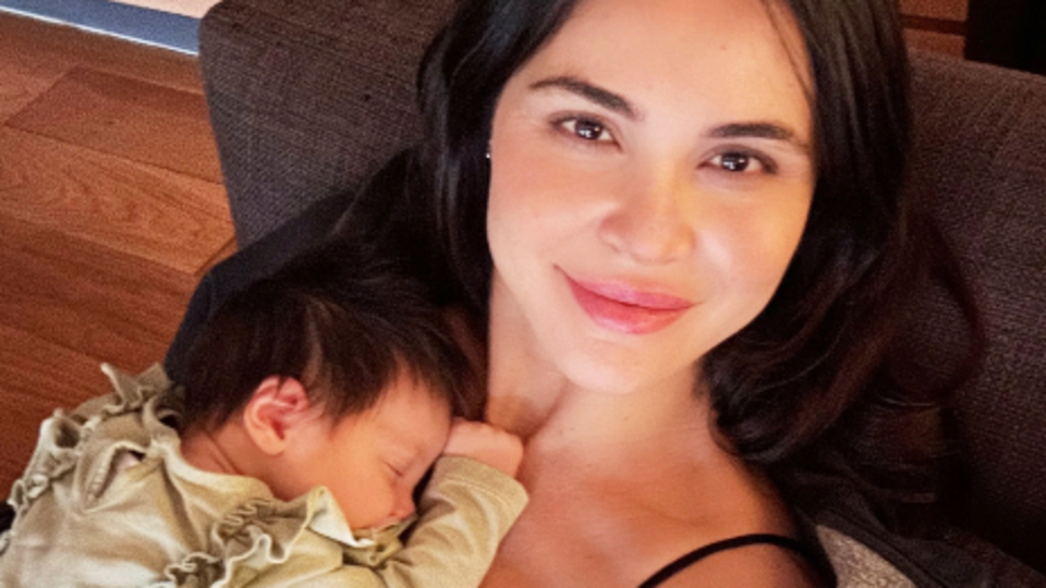 Kızıyla yeni bir paylaşım