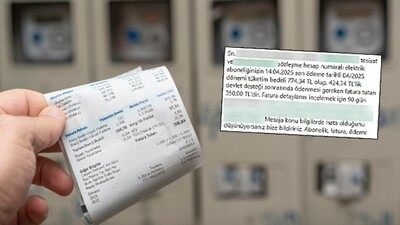 Elektrik faturalarına 'devlet desteği' mesajı