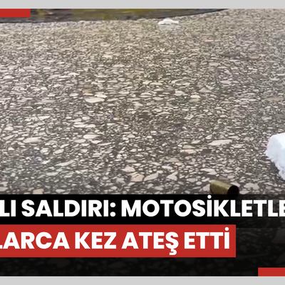 Otoparka silahlı saldırı: Motosikletle gelip defalarca kez ateş etti