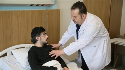 Kıkırdağından göğüs duvarı yapıldı