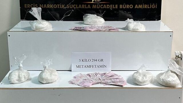 Van'da uyuşturucu operasyonu