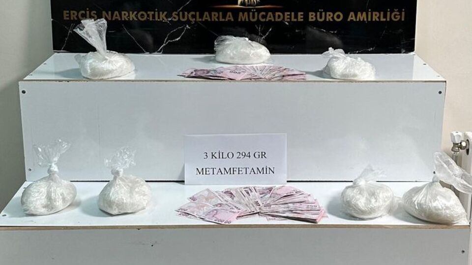 Van'da uyuşturucu operasyonu