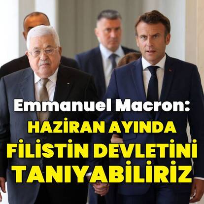 Macron: Filistin devletini tanıyabiliriz