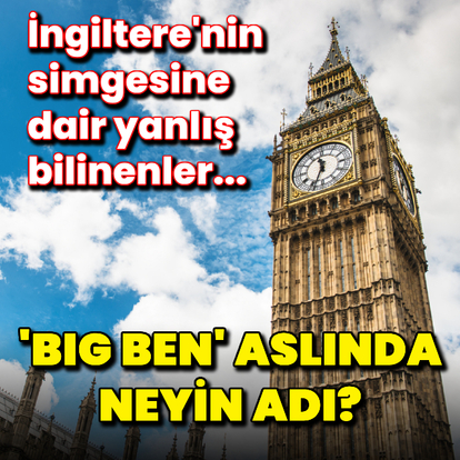 "Big Ben" aslında neyin adı?