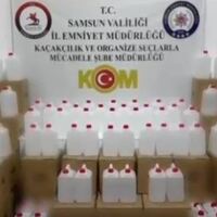 Samsun'da 2 ton etil alkol ele geçirildi: 1 gözaltı thumbnail