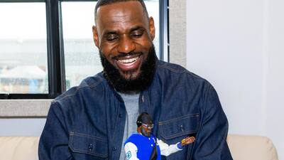 Lebron James 'bebek' oldu