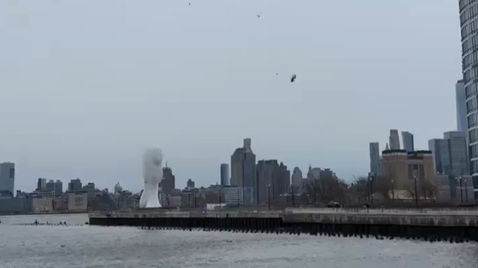 New York'ta helikopter kazası: 6 kişi öldü