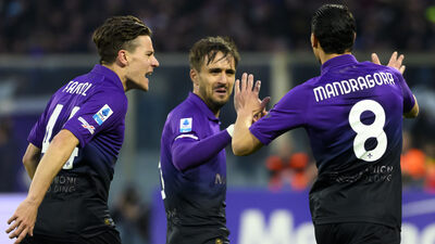 Fiorentina, Slovenya'da avantajı kaptı!