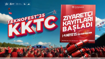TEKNOFEST KKTC Ziyaretçi Kayıtları Başladı!