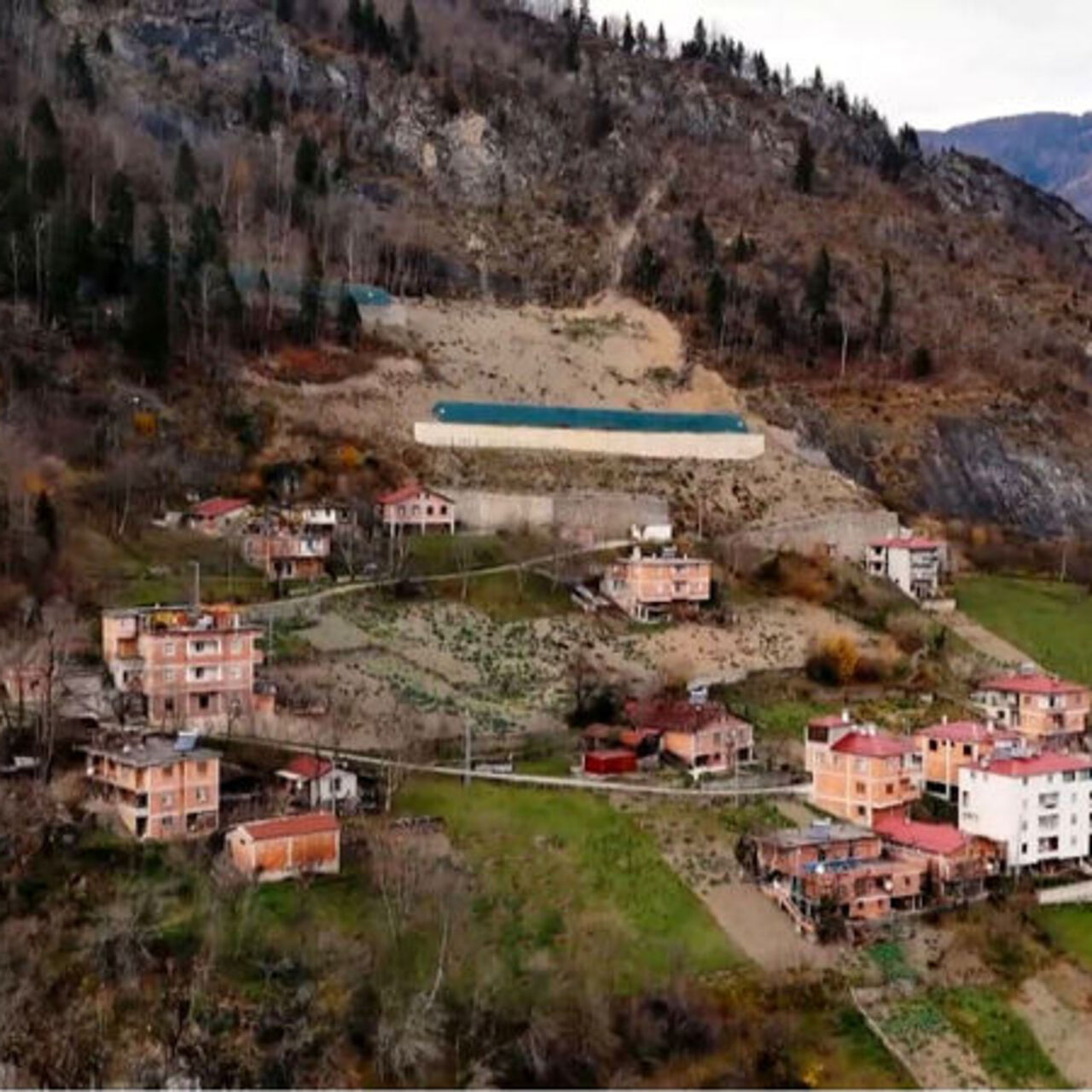 Kaya tehdidine "gabion duvar"lı kalkan
