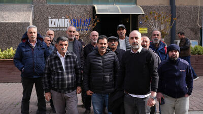 İzmir'de belediye emeklilerinden açıklama