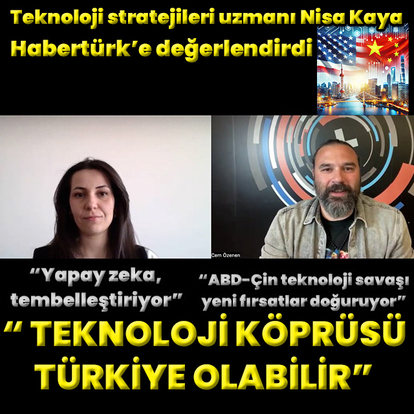 "Türkiye teknoloji köprüsü olabilir"