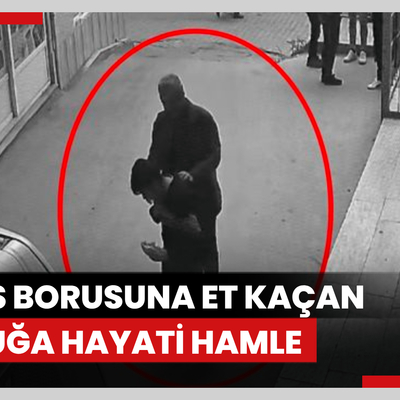 Emekli öğretmen, nefes borusuna et kaçan çocuğu 'Heimlich' manevrasıyla kurtardı; o anlar kamerada