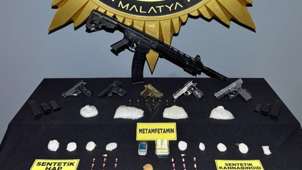Malatya'da uyuşturucu operasyonu: 2 tutuklama