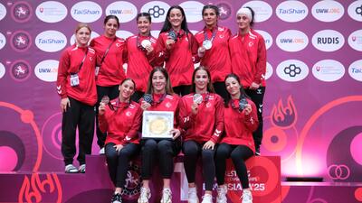 Kadın Güreş Milli Takımı, Avrupa ikincisi oldu