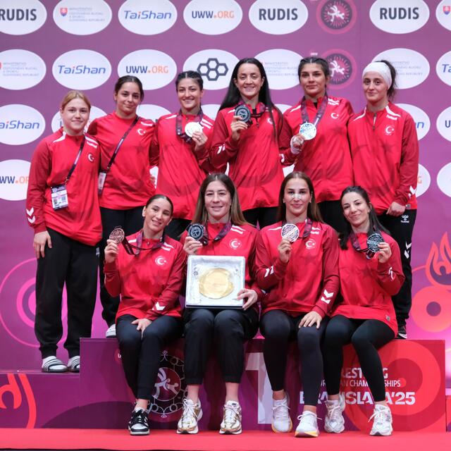 Kadın Güreş Milli Takımı, Avrupa ikincisi oldu