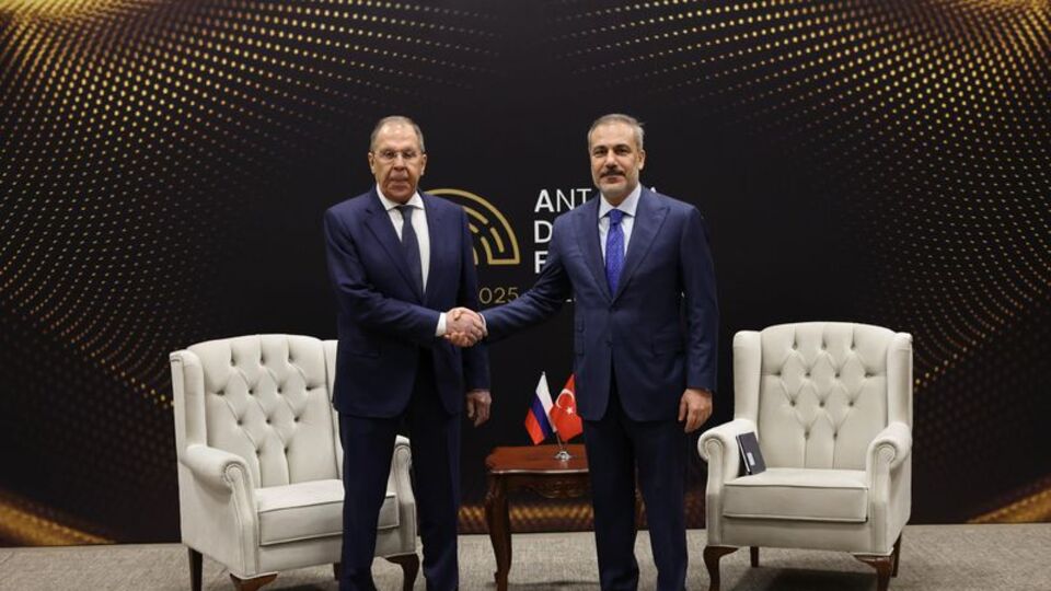 Bakanı Fidan, Antalya'da Rus mevkidaşı Lavrov ile görüştü