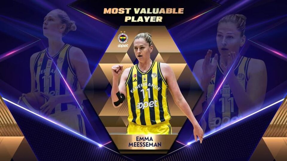 Meesseman üst üste 3. kez Euroleague MVP'si!