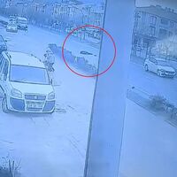 Metrelerce havaya fırladı