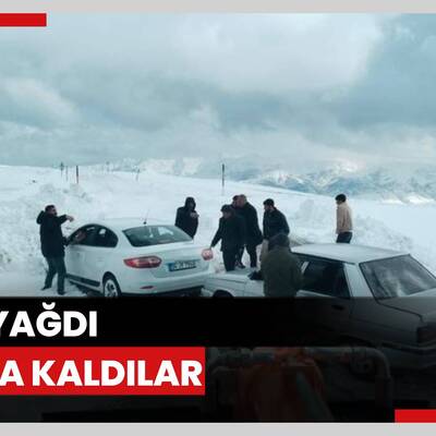 Muş'ta tipi nedeniyle yolda mahsur kalan 60 kişi kurtarıldı