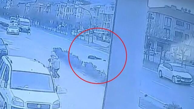 Metrelerce havaya fırladı