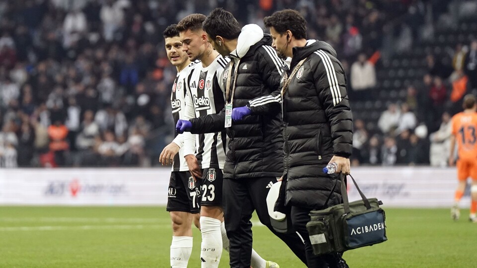 Beşiktaş'ta sakatlık açıklaması: Muçi