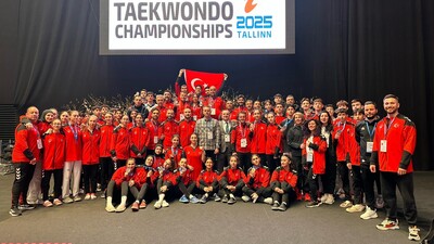 Taekwondo Genç Milli Takımı Avrupa şampiyonu!