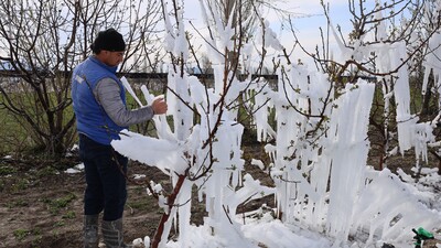 Karla karışık yağmur ve zirai don uyarısı
