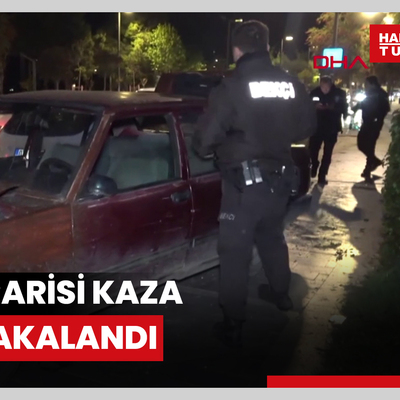 Cezaevi firarisi kaza yapınca yakalandı