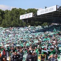 Bursaspor tribünlerinde şampiyonluk coşkusu!