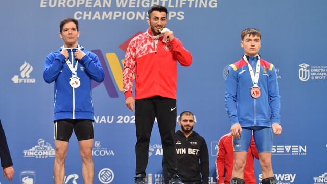 Harun Algül'den altın madalya!