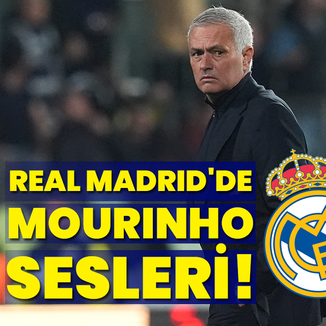 Real Madrid'de Mourinho sesleri!