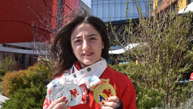 "En büyük hayalim olimpiyat kürsüsü"