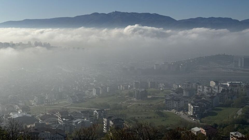 "Sis denizi" şehrin üzerinde!