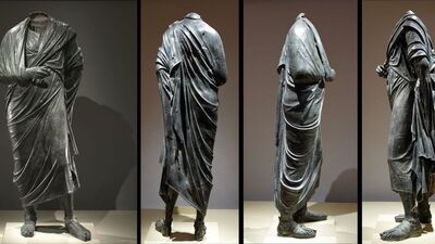 Marcus Aurelius heykeli Türkiye'ye teslim edildi